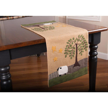 Sheep Willow Table Runner TRRE0311 - The Fox Decor